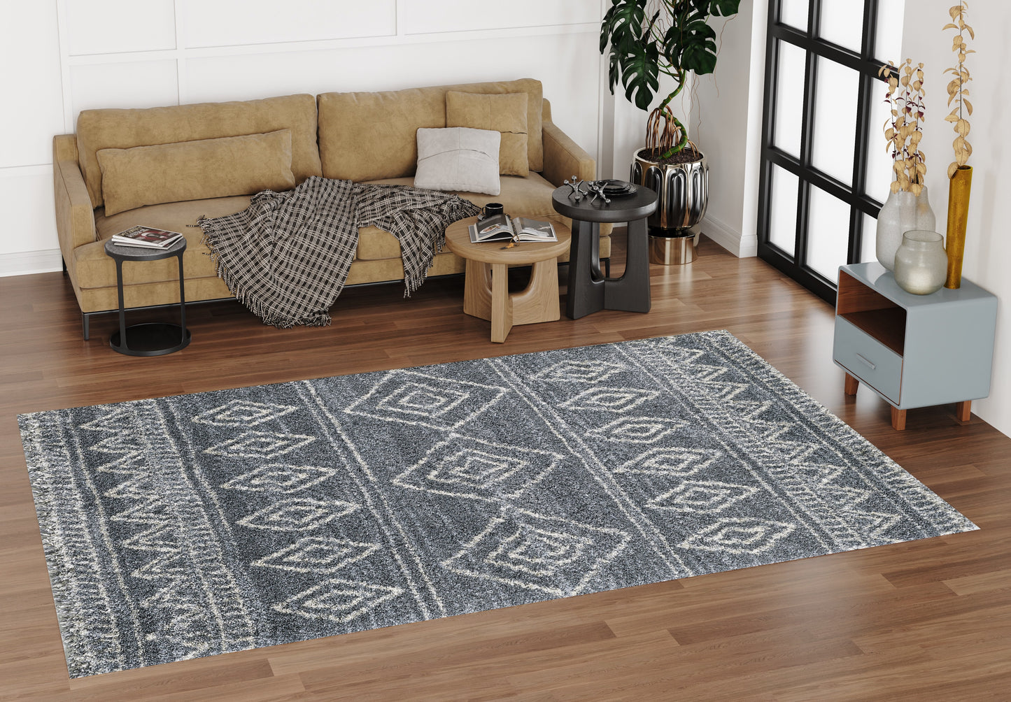 Leo Rug - Grey 2941