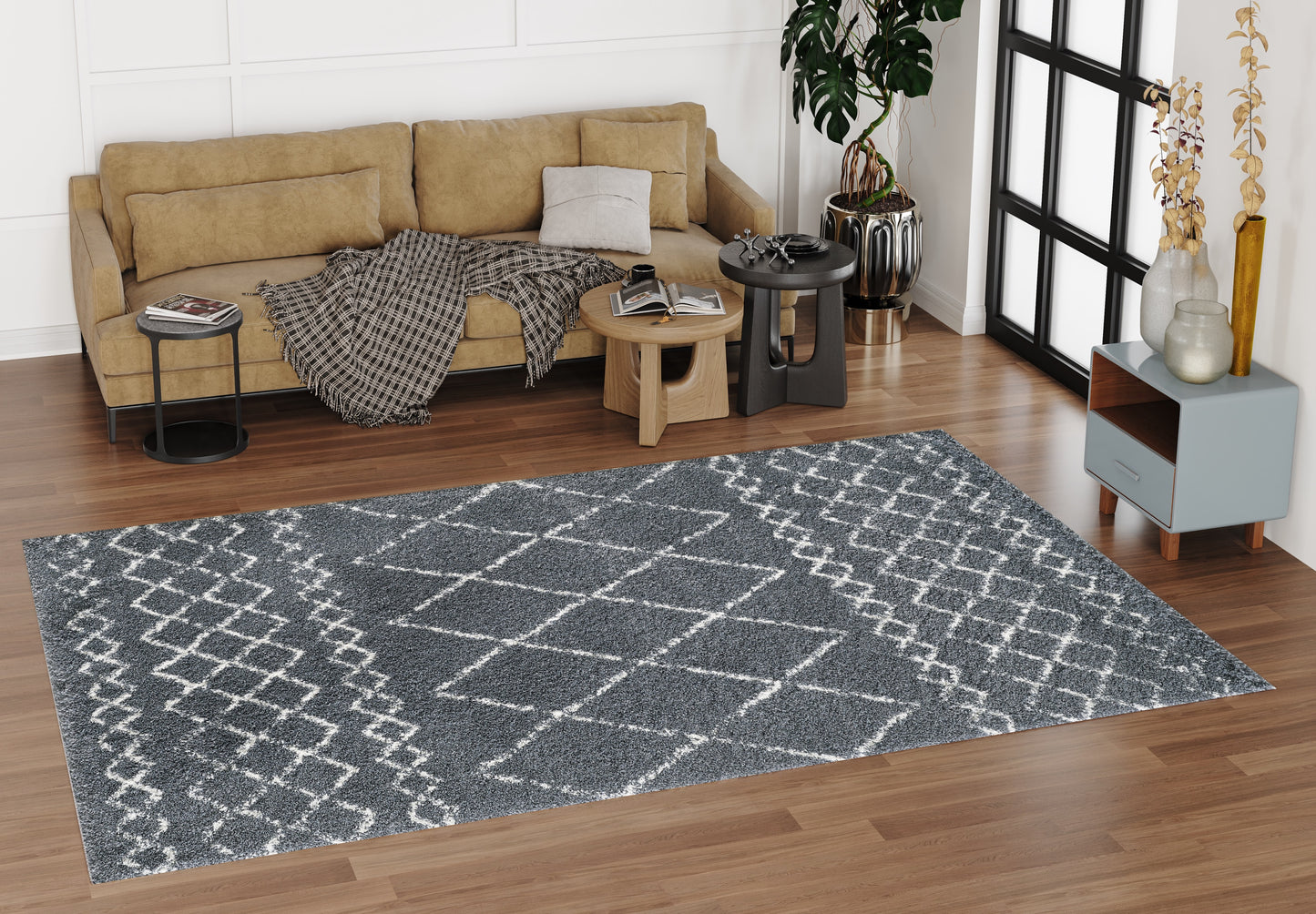 Olivia Rug - Grey 1721