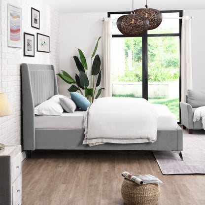 Isaac Bed Grey