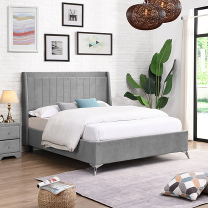 Isaac Bed Grey
