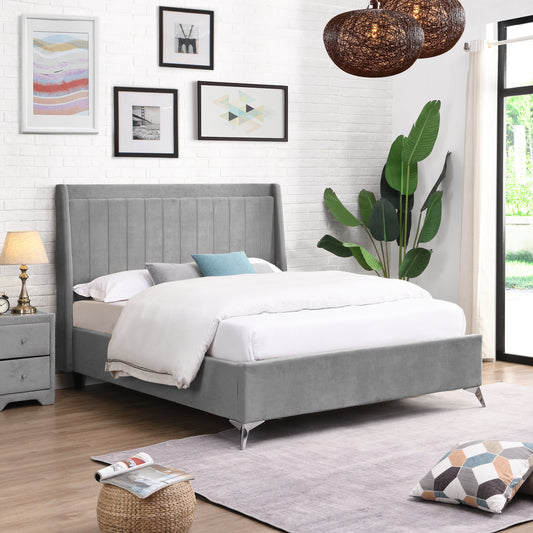 Isaac Bed Grey
