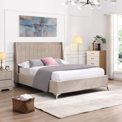 Isaac Bed Beige