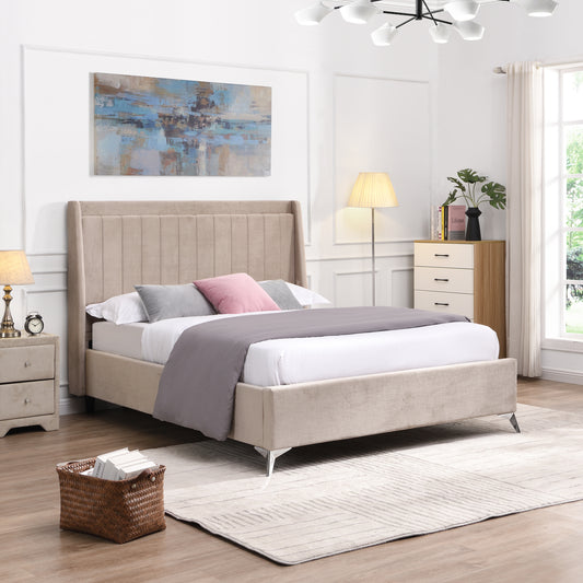 Isaac Bed Beige