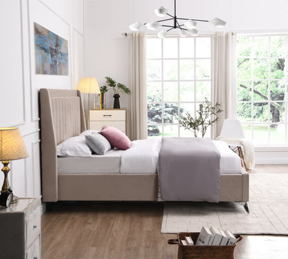 Isaac Bed Beige