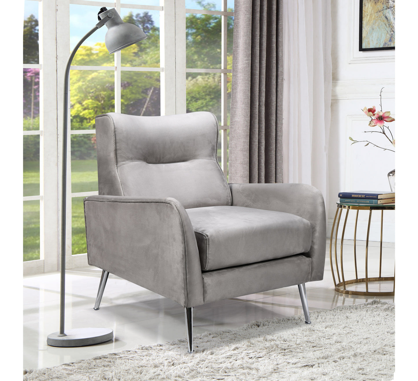 Kyla Armchair Silver
