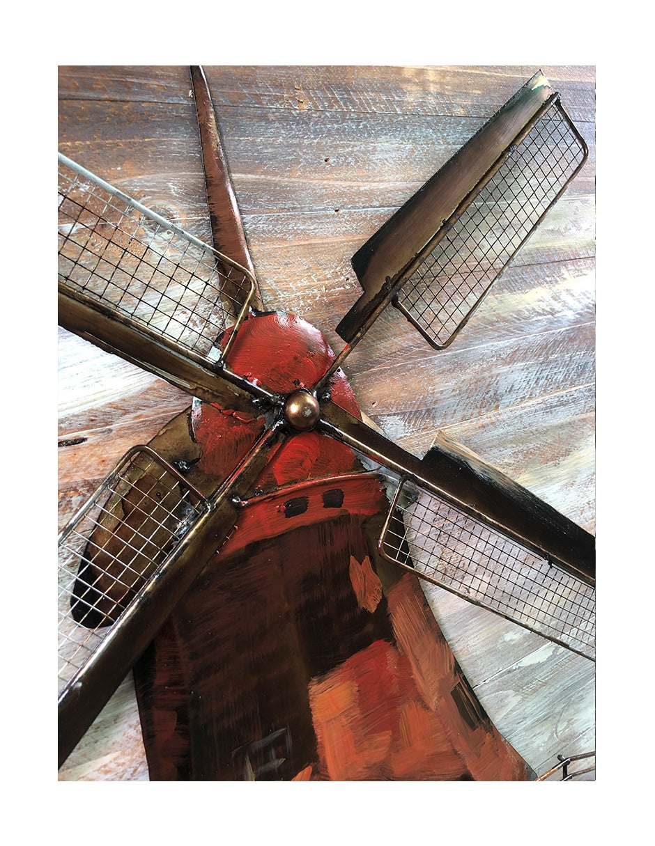Rustic Windmill- 80X80 CM