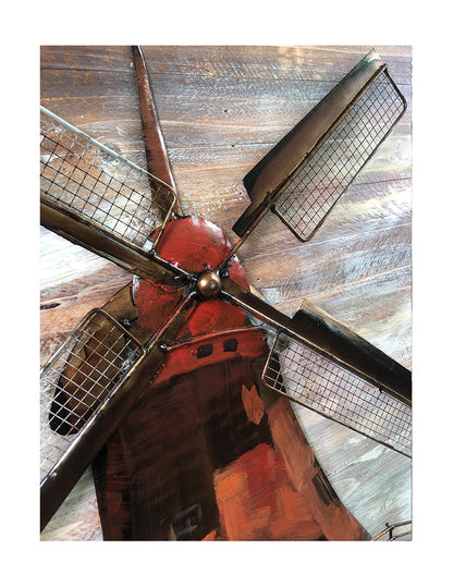 Rustic Windmill- 80X80 CM