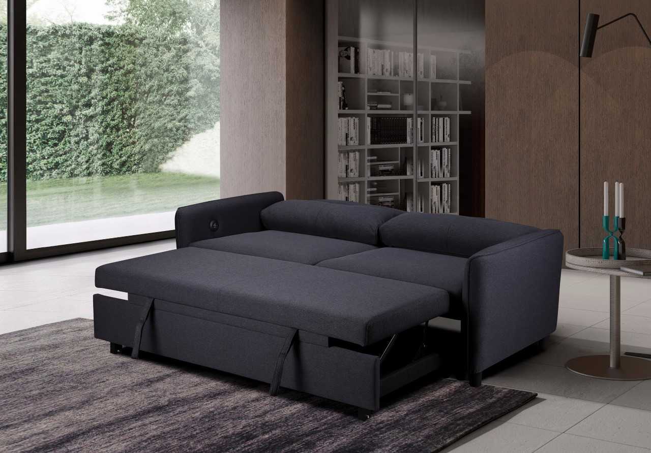 Georgia Dark Grey Sofabed (Eclipse)