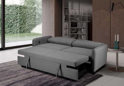 Georgia Light Grey Sofabed (Pepper)
