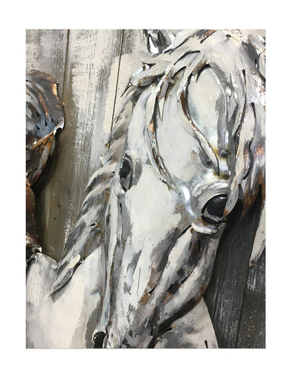 Equine Trio- 80X80 CM