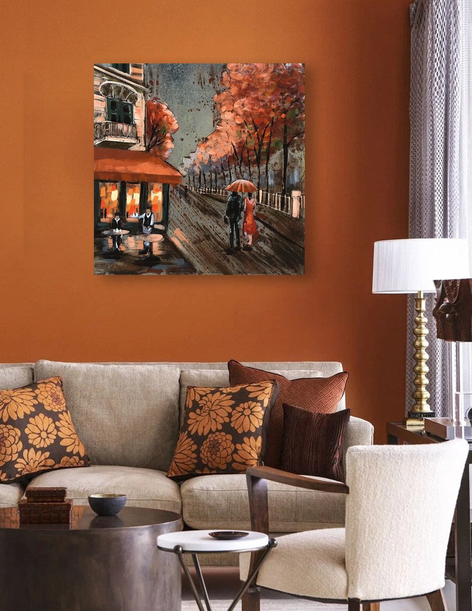Autumn Dusk - 80X80 CM