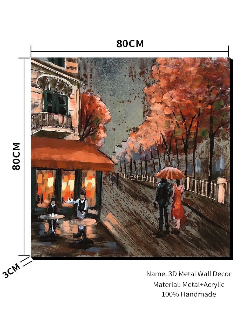 Autumn Dusk - 80X80 CM