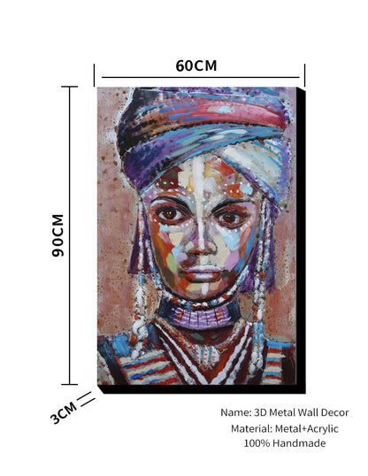 Tribal Beauty- 60X90 CM
