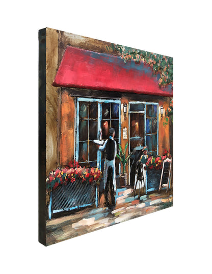 Quiet Cafe- 80X80 CM