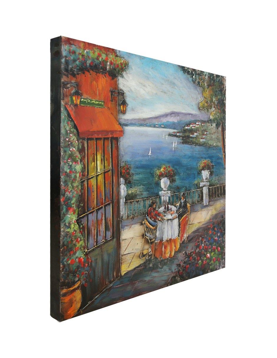 Idyllic Lunch - 80X80 CM