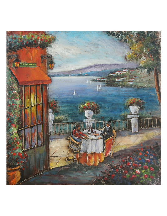 Idyllic Lunch - 80X80 CM