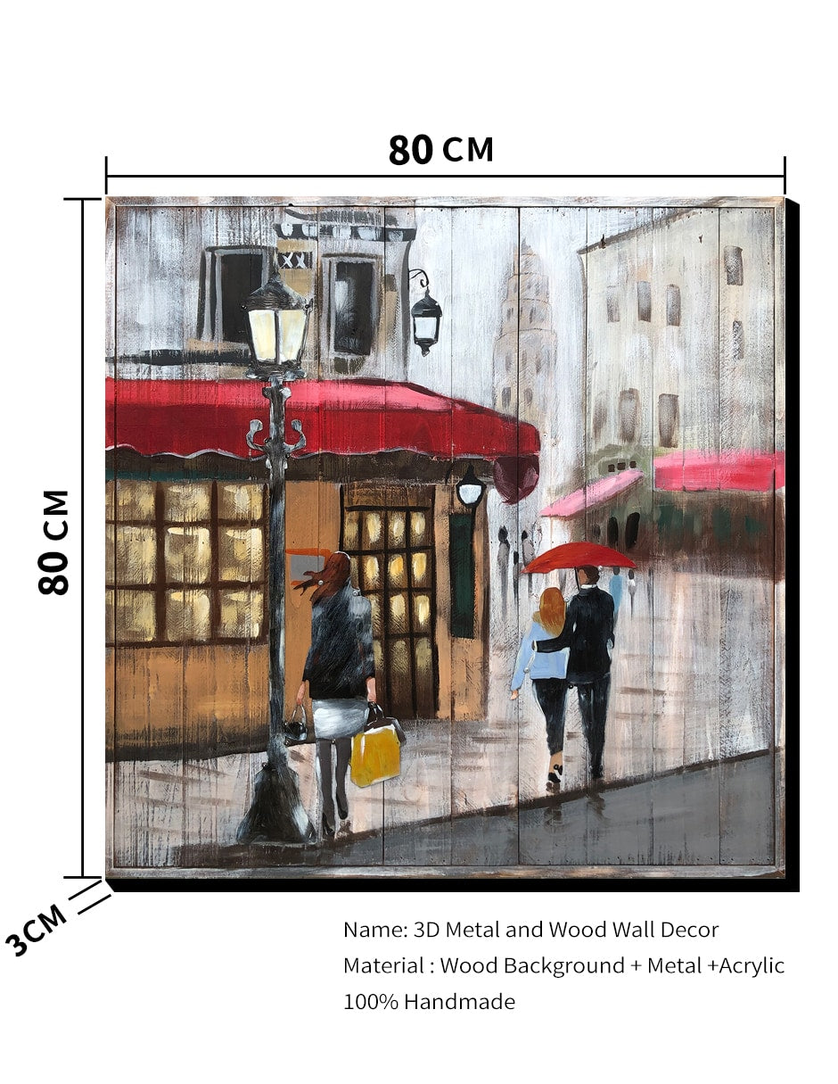 Urban Afternoon- 80X80 CM