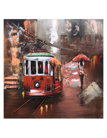 Tokyo Tram- 80X80 CM