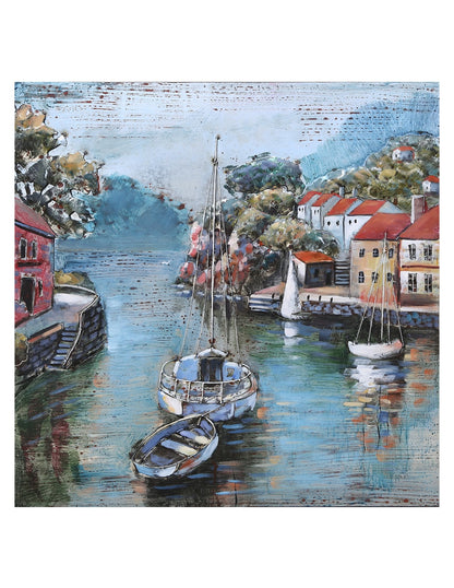 Serene Sailing- 80X80 CM