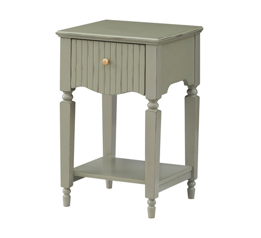 Dorchester Lamp Table - Olive Green