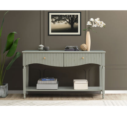 Dorchester Large Console - Olive Green