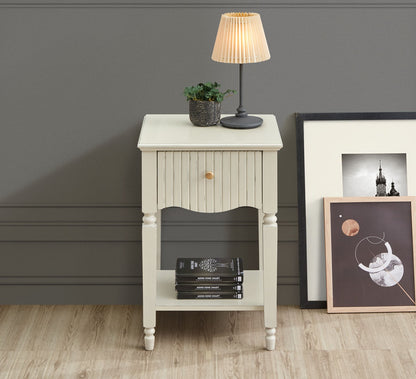 Dorchester Lamp Table - Cream