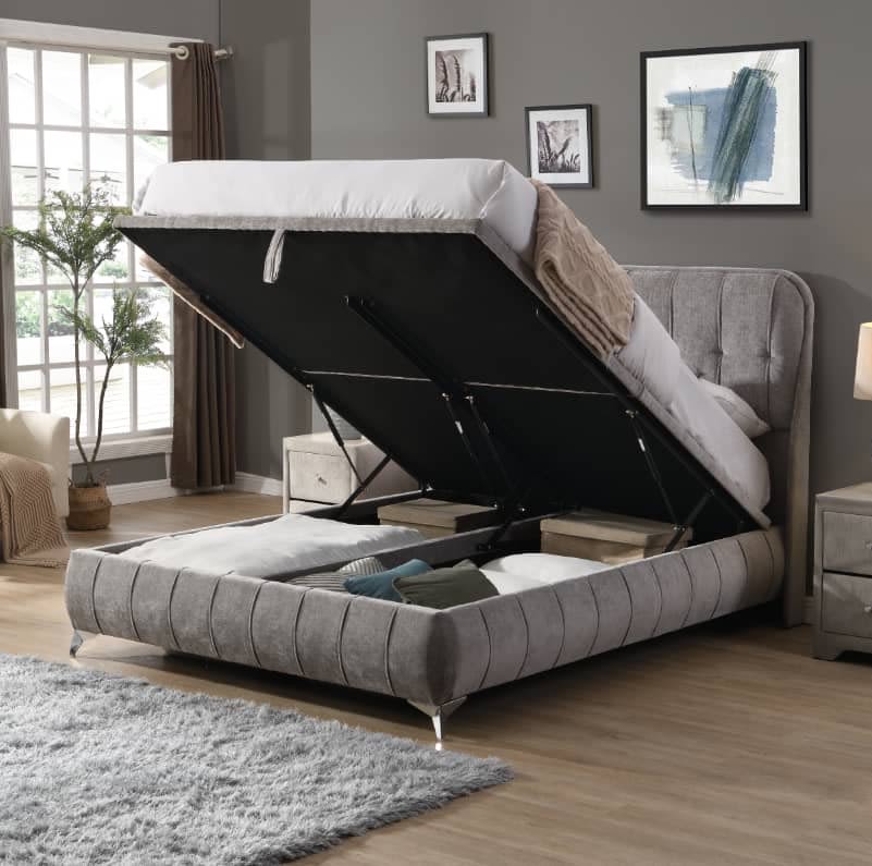 Jordan Grey Storage Bed
