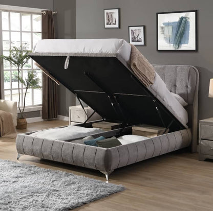 Jordan Grey Storage Bed