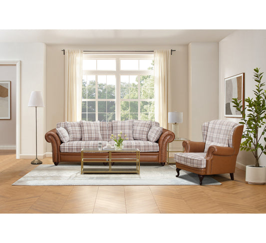 Elijah Leather and Fabric Collection