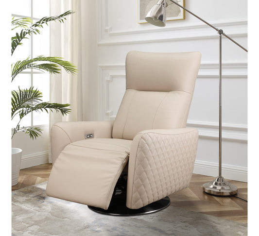 Mitch Chair (Cream Leather)