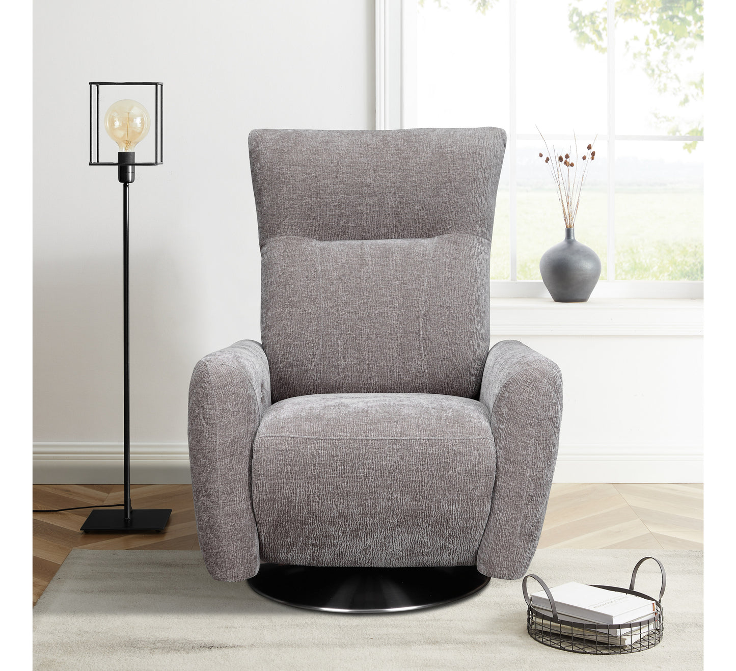 Mitch Chair (Grey Fabric)
