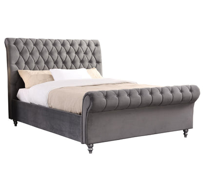 Quinn Grey Bed