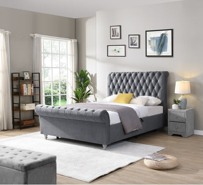 Quinn Grey Gaslift Bed