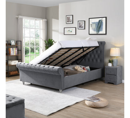 Quinn Grey Gaslift Bed