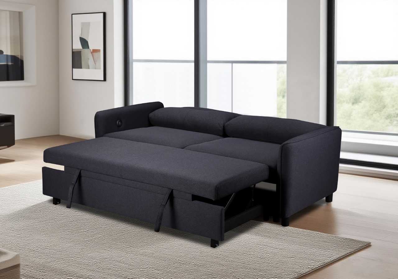 Georgia Dark Grey Sofabed (Eclipse)