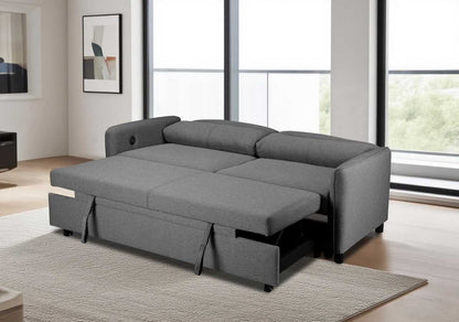 Georgia Light Grey Sofabed (Pepper)